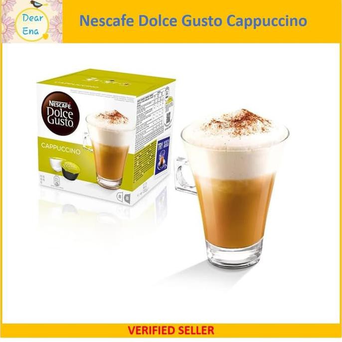 

Nescafe Dolce Gusto Cappuccino Coffee Capsule Kapsul Kopi