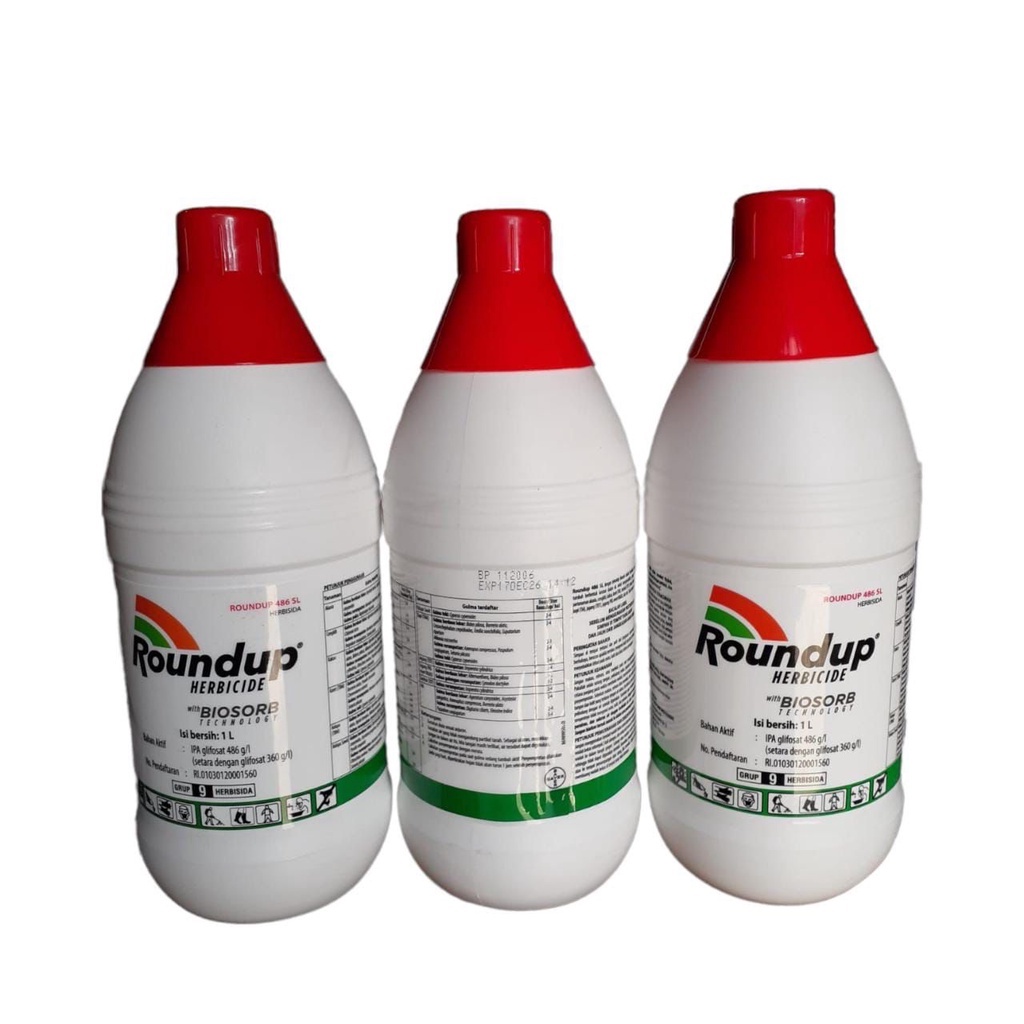 Herbisida Roundup 1 Liter 100% Original Pembasmi Rumput Sampai Ke Akar