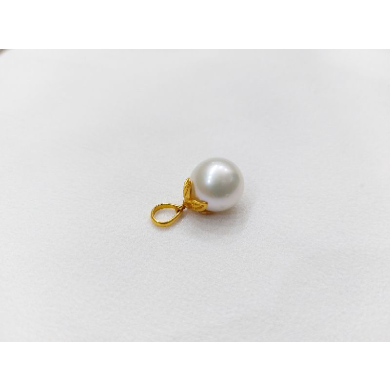 Liontin Mutiara Air Laut Asli