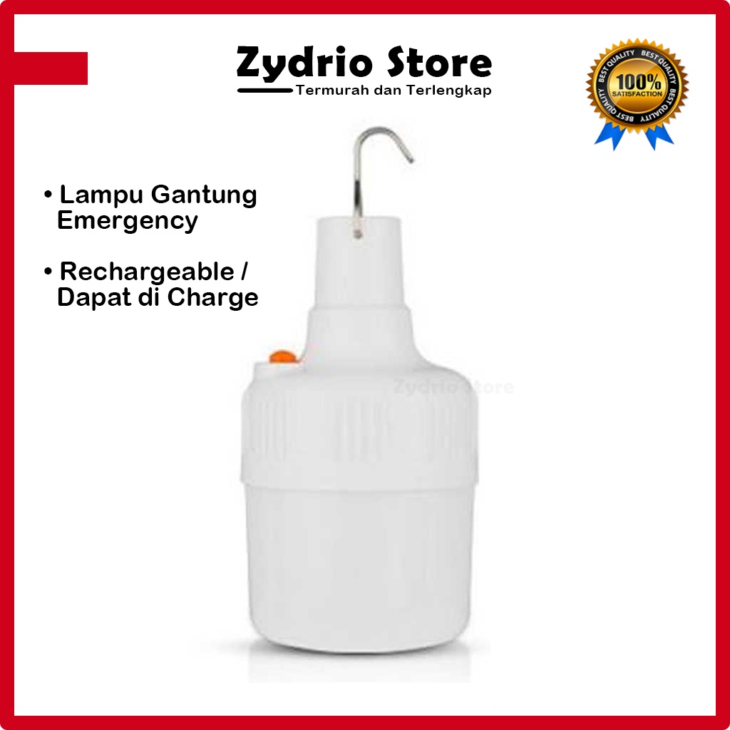 Lampu Bohlam LED Gantung 8 Watt / Lampu Gantung Emergency 8W 42 LED