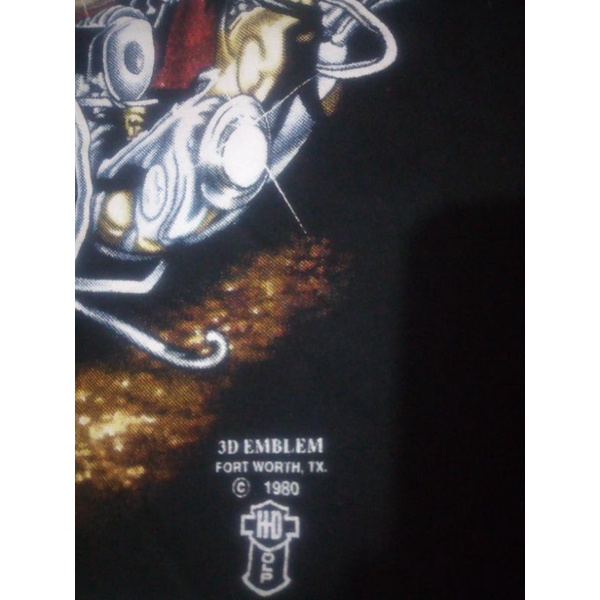 Kaos T-shirt Harley Davidson Vintage