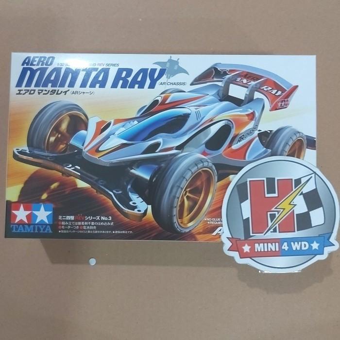 Tamiya Mini 4Wd Aero Mantaray AR Chassis ~ 18703.