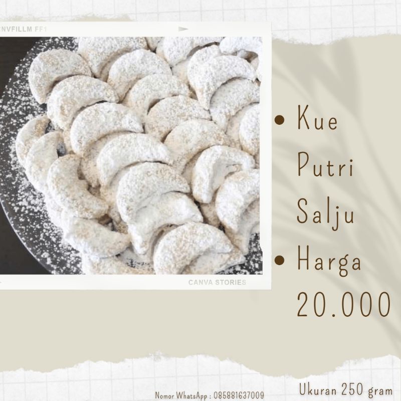 

Kue putri salju