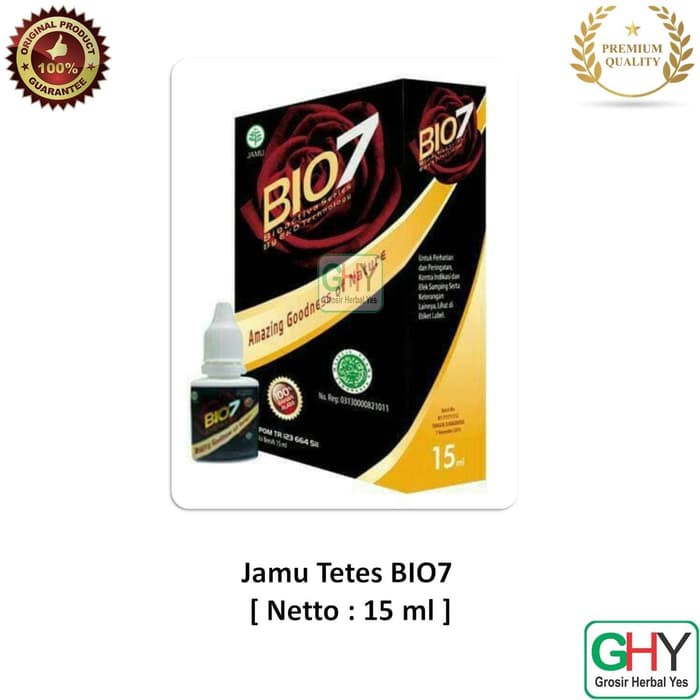 Jamu Tetes BIO7 - BIO 7 - BIO Seven - ju971