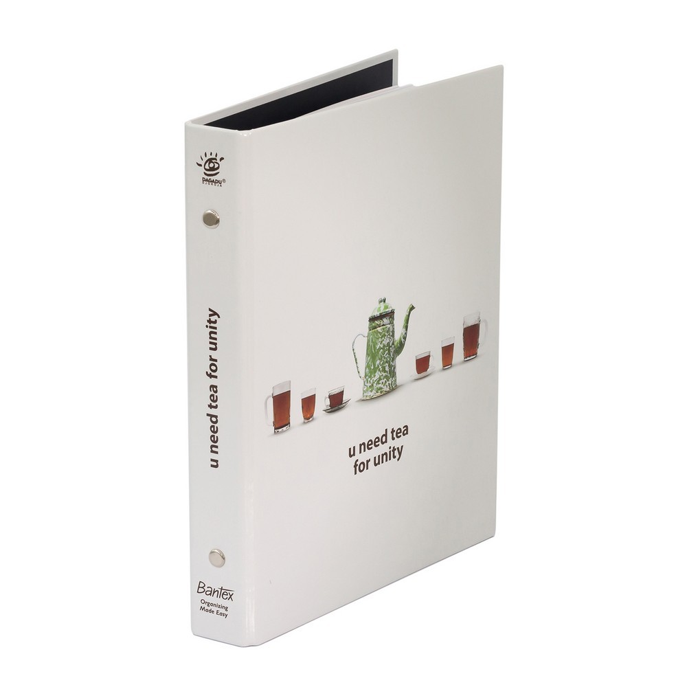 

[Zada] Bantex Multiring Binder 26 Ring 25mm B5 U Need Tea 1328 11