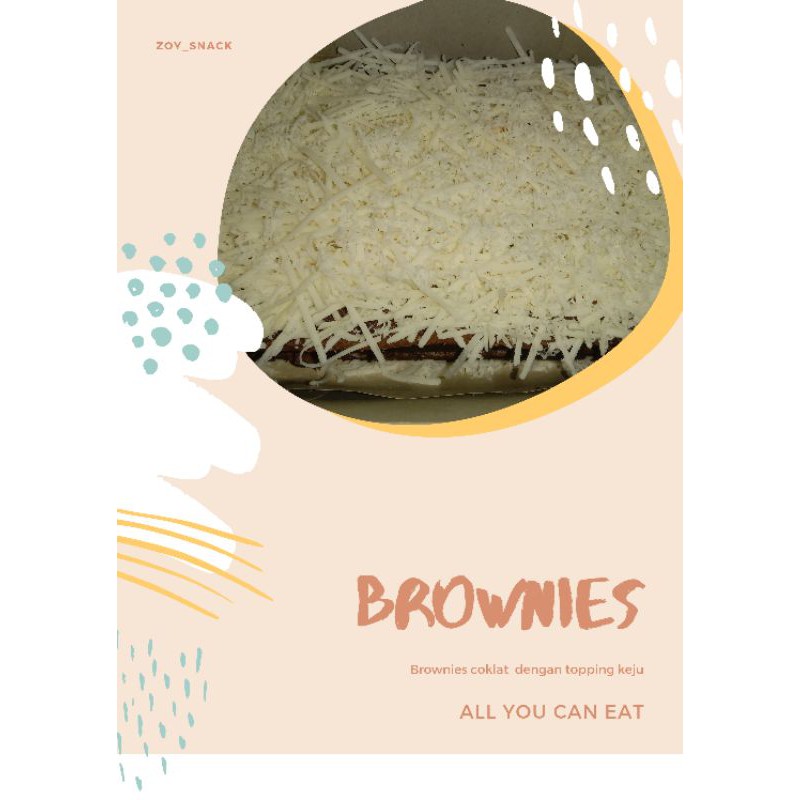 

Brownies panggang Keju/Coklat/Murah/Enak