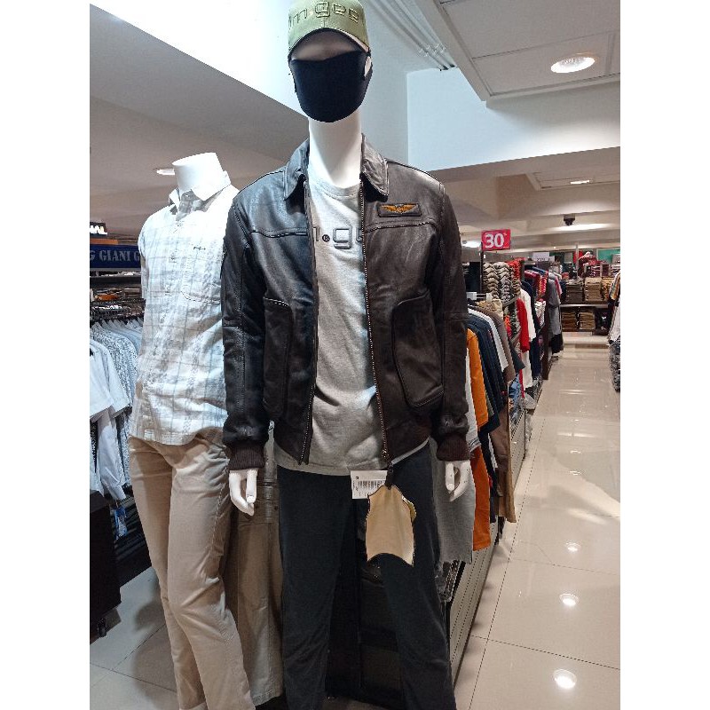 JAKET KULIT ORIGINAL MGEE