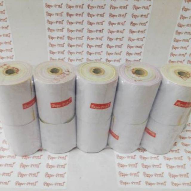 Kertas struk kasir HVS 3ply 75x65 paper prins