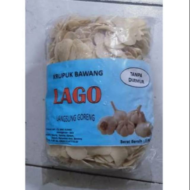 

Kerupuk lago rasa bawang