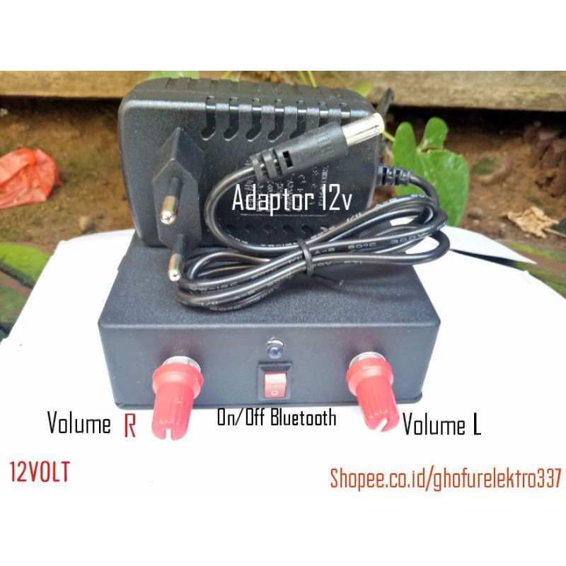Amplifier Class D 12v Bluetooth dan jack Audio