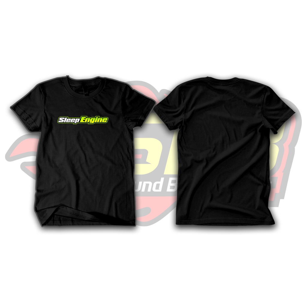 Kaos Sleep Engine Racing Balap Katun Combed - SoundBalapBlitar