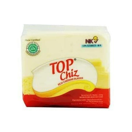 

keju potong top chiz per 200gr