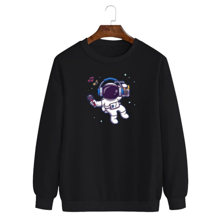 Noveli wear - Sweatshirt roughneck | sweater crewneck basic unisex distro bahan berkualitas sablon digital 009