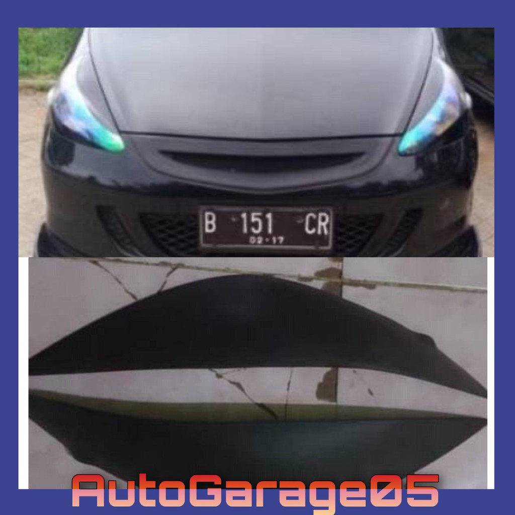 Aksesoris mobil Eyelid Mata Sipit Alis Lampu Cover Custom jazz gd3 vtec / idsi murah berkualitas