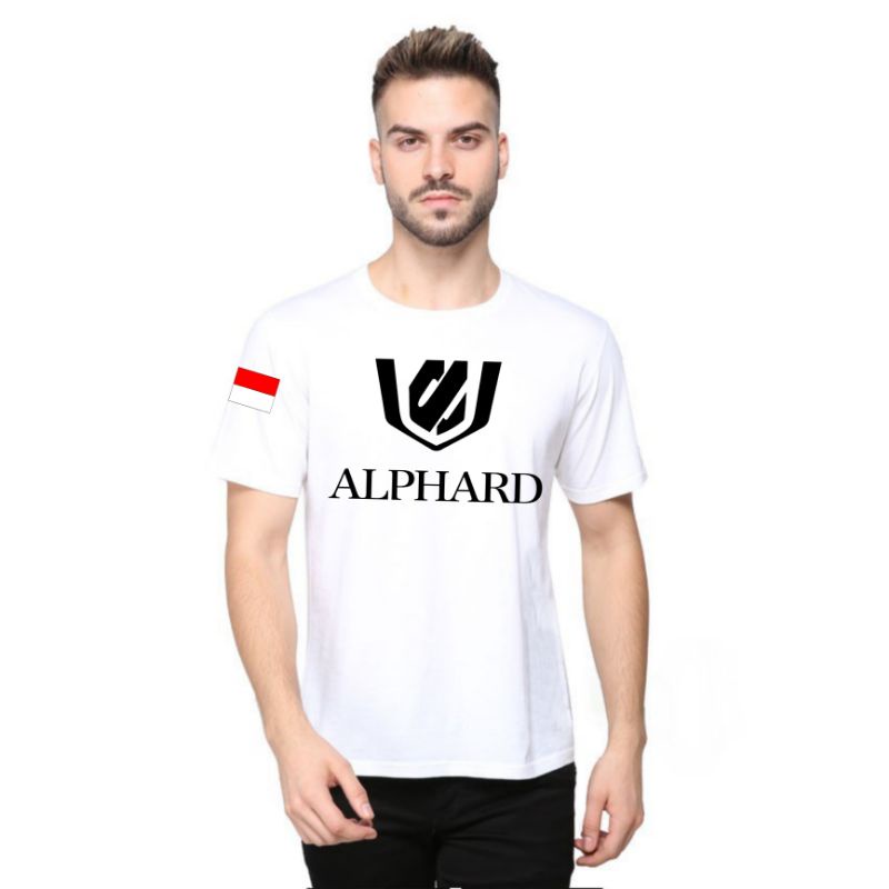 Kaos Alphard / Baju Kaos Toyota Alphard / Kaos Logo Alphard PNG Terbaru