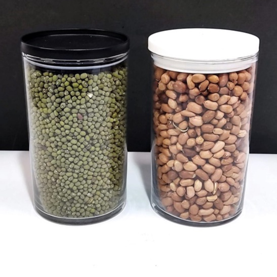 Toples Kaca/Penyimpanan Makanan DLX GLASS Canary C/Canary ST C 1050ml Uk. 18.5cm