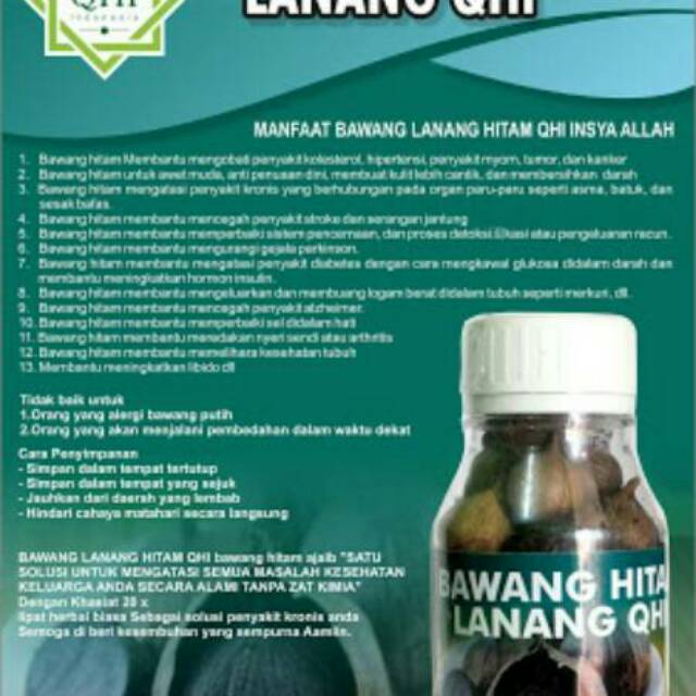 

Bawang Lanang Hitam