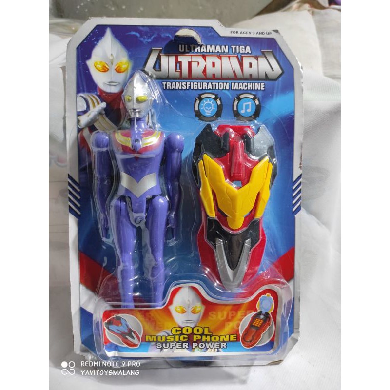 Mainan Anak Anak Robot Ultraman Transfiguration Machine Yavi + HP Toys Malang