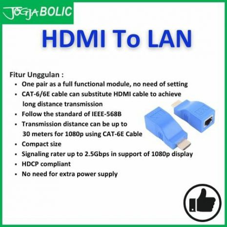 HDMI to LAN extender Cat5e Cat6