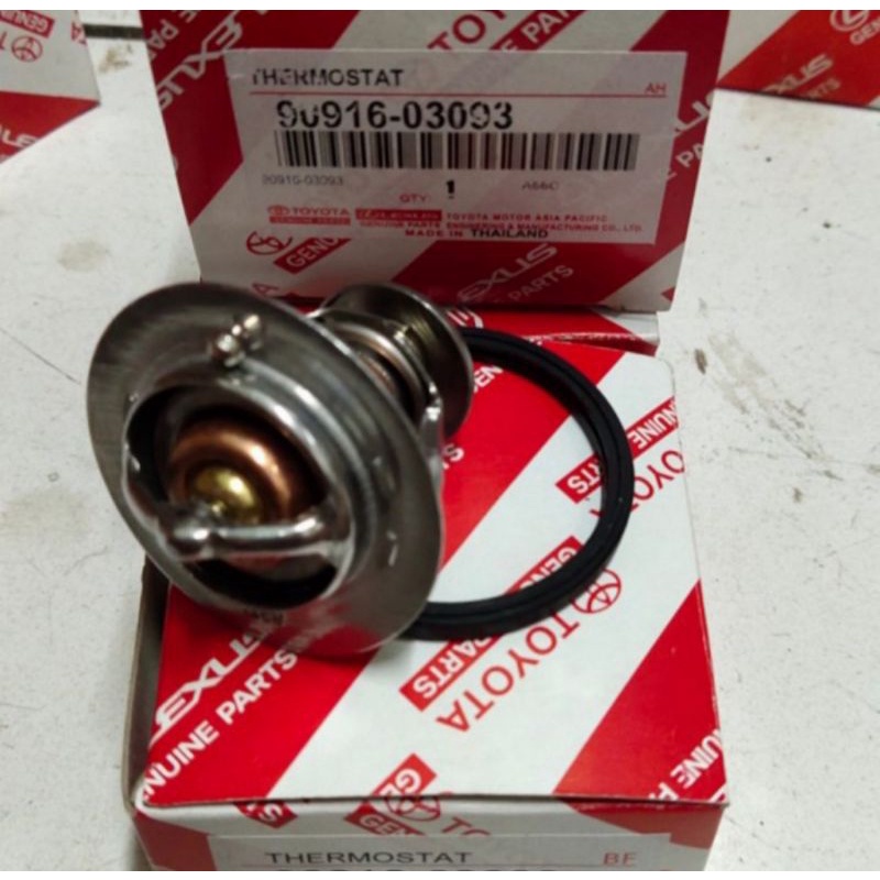 Thermostat Termostat Toyota Vios Yaris Innova Hilux Fortuner Bensin Altis ORIGINAL