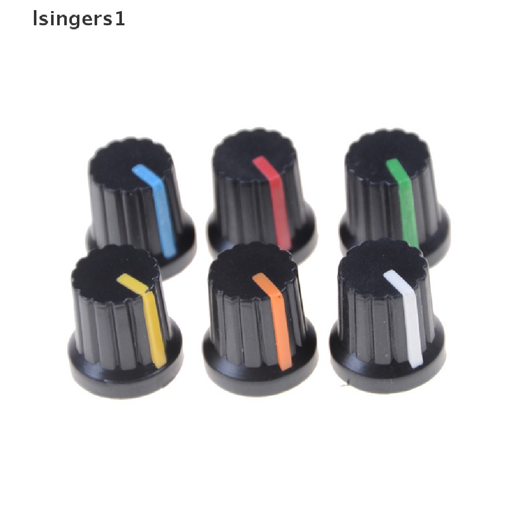 (lsingers1) 10pcs Tombol Switch Potentiometer Diameter 6mm