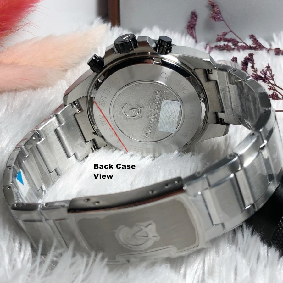 ORIGINAL Jam Tangan Pria Alexandre Christie AC 6523 / AC6523 / 6523 Garansi Resmi 1 Tahun, Stainless