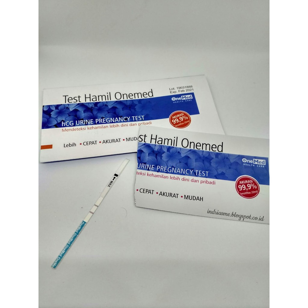 [BF] [BF] ALAT TES KEHAMILAN TESTPACK ONEMED TESPEK ONE MED - TEST HAMIL HCG URINE PREGNANCY-3