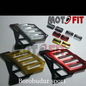 aerox cover radiator aerox cnc tutup radiator motogp aluminium aerox Terlaris
