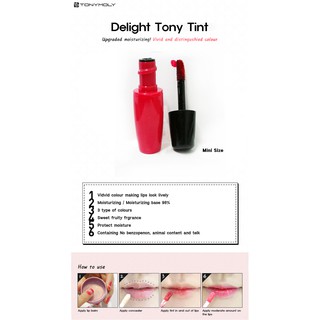 TONYMOLY Delight Tony Tint MI   NI 8gr #02 Red | Shopee Indonesia