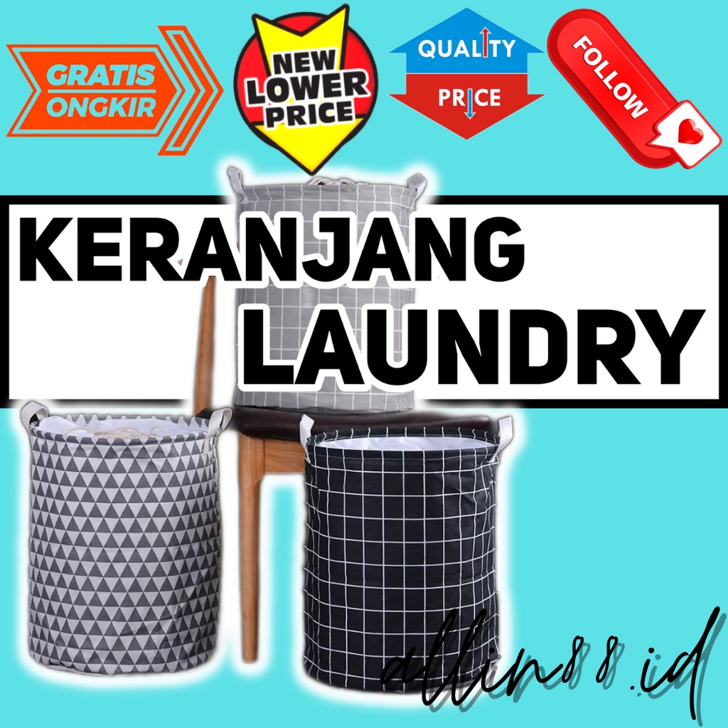 KERANJANG BAJU LAUNDRY LAUNDRY BAG KERANJANG LAUNDRY KERANJANG BAJU KOTOR TEMPAT BAJU KOTOR