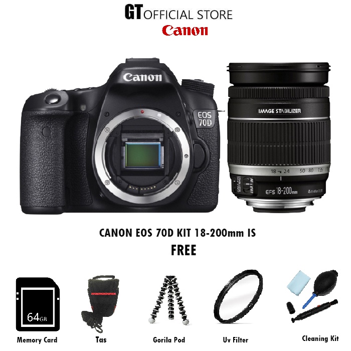 CANON EOS 70D KIT 18-200 / CANON EOS 70D / 70D