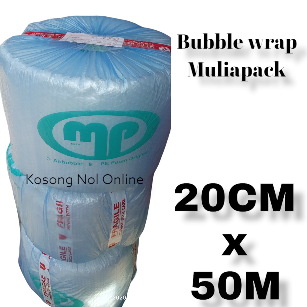 

Bubble Wrap Muliapack 20CM x 50 M [ Regular Cargo ]