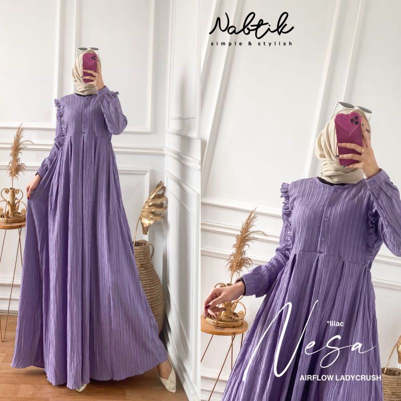 Nesa Dress Wanita Original by Nabtik