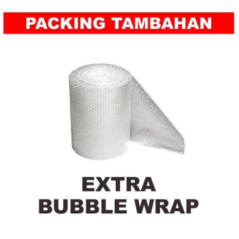 

Packing Tambahan Extra Bubble Wrap Pelindung Supaya Paket Lebih Aman