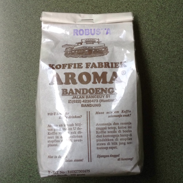 

Kopi Aroma Robusta Bandung