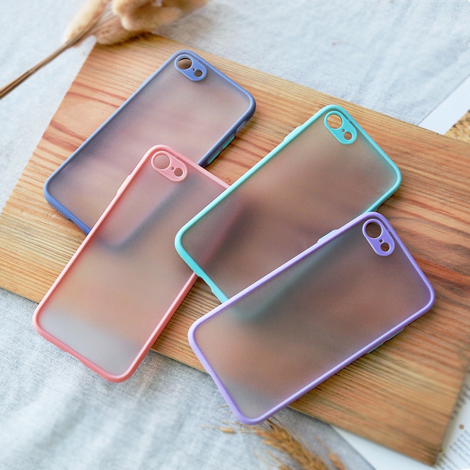 SOFTCASE MACARON IPHONE 6 6PLUS 7 7PLUS 8 8PLUS 11 11PRO MAX 12 12PRO MAX X/XS XR XS MAX CAMERA PROTECTOR