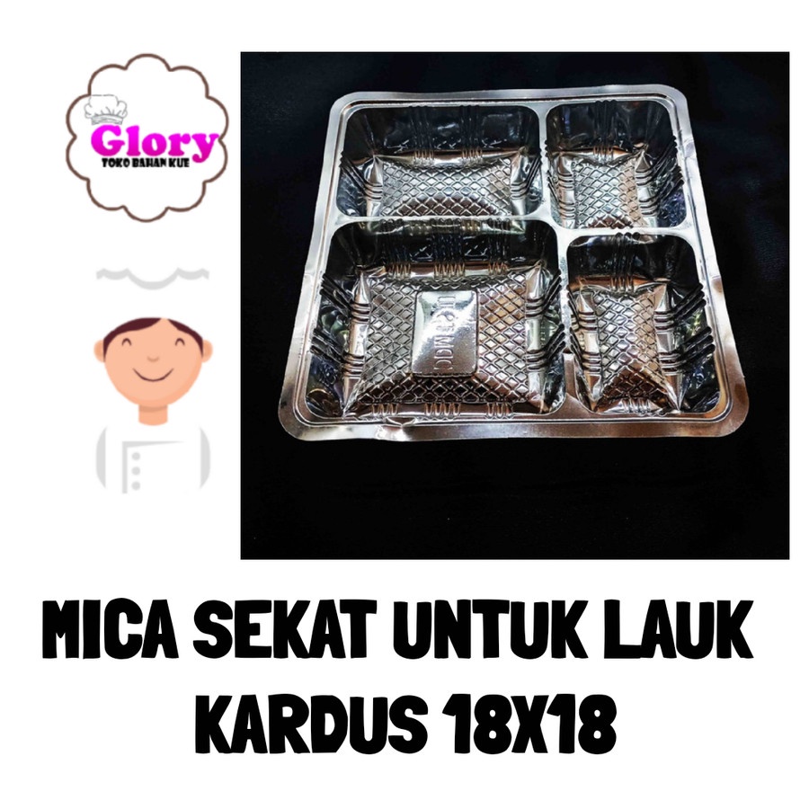 

mika kardus dalaman 18x18 isi 50 pc