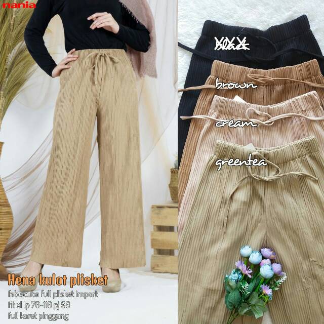 Hena kulot plisket ori nania || Kulot