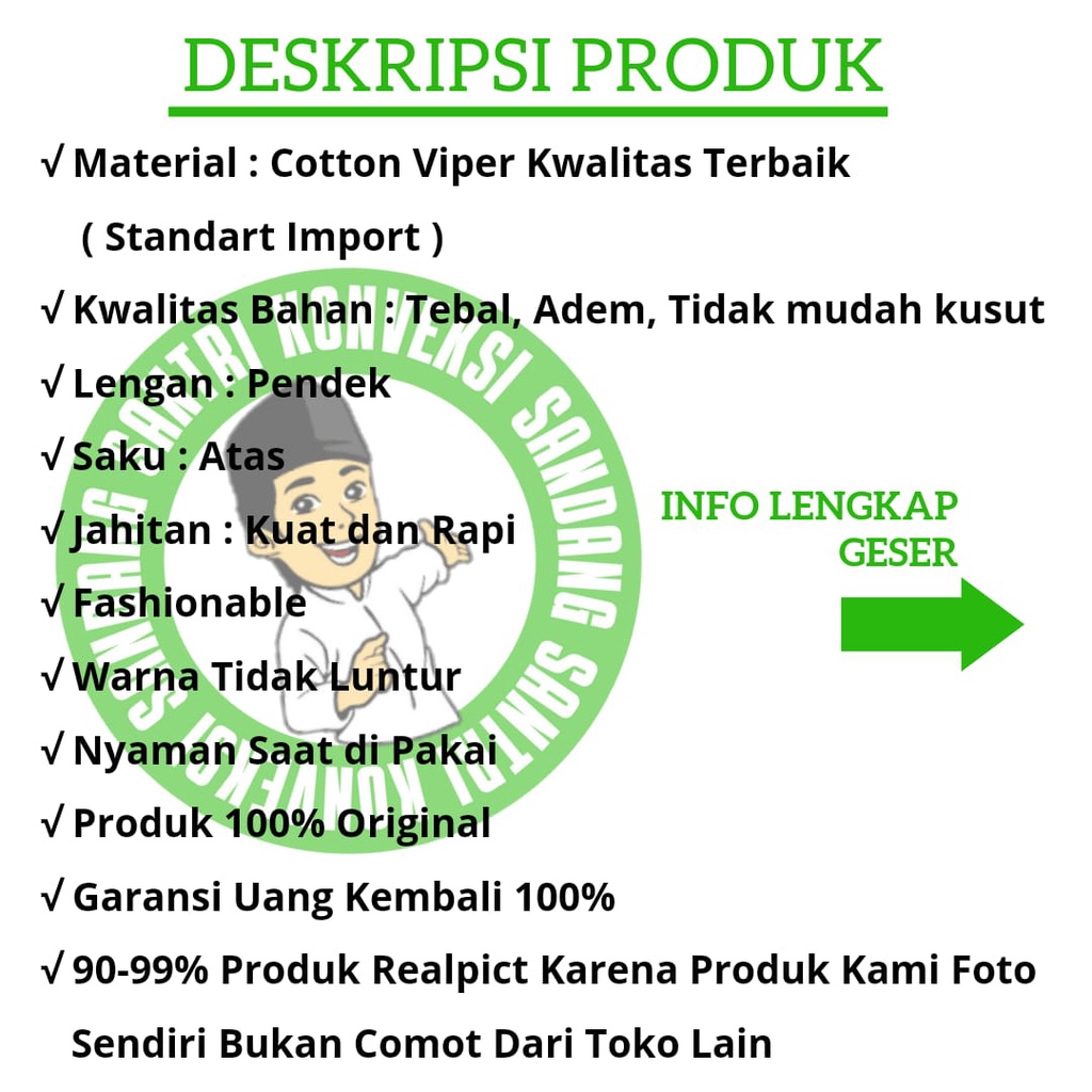 Sandang Santri Atasan Muslim Anak Laki Baju Koko Anak Laki-Laki Lengan Pendek Baju Koko Anak Usia 4 Sampai 14 Tahun Model Terbaru Koko Anak Kombinasi Batik Motif ARASEO Baju Koko Anak Kekinian Baju Koko Putih Anak Laki Laki Lengan Pendek Bisa COD