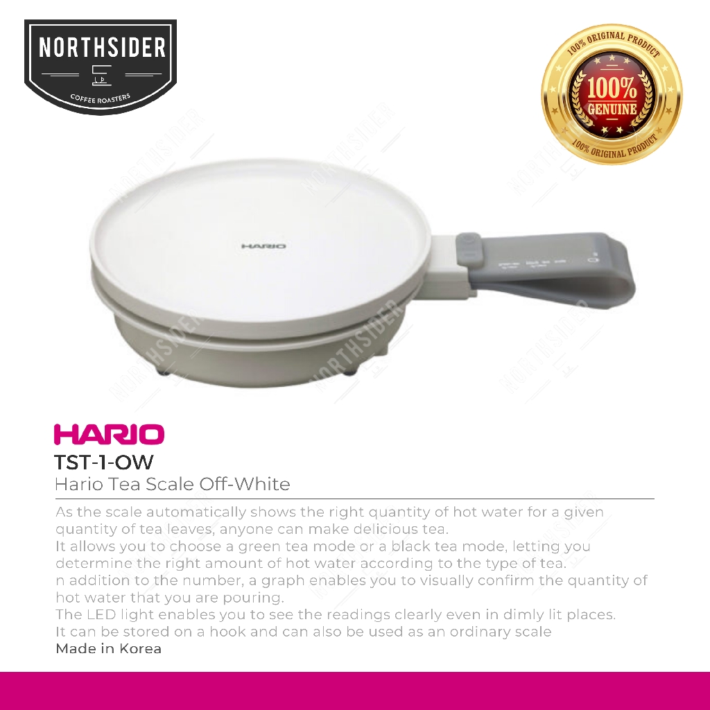 HARIO TEA SCALE OFF WHITE TST-1-OW | Timbangan Digital Teh