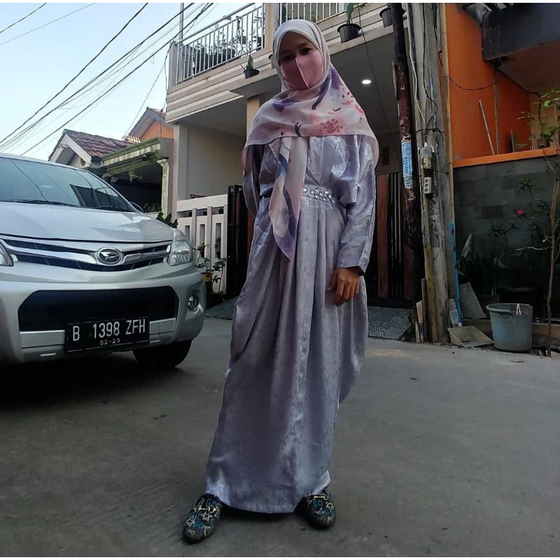 (Preloved) Kaftan premium by KaftanRosemint/kaftan lebaran/baju couple lebaran