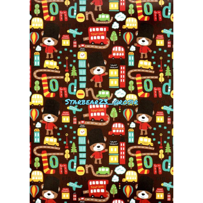 

Kertas kado Doff Choco Bear Sansanwawa