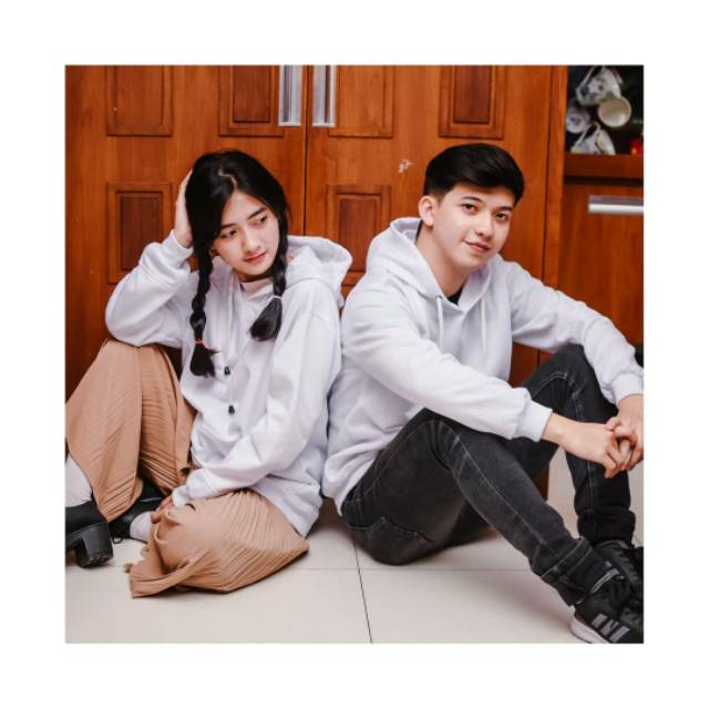 NATURAL HOODIE UNISEX -  BAHAN FLEECE LEMBUT TEBAL TERLARIS