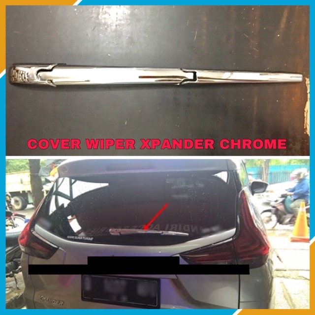 VARIASI XPANDER / XPANDER COVER CHROME WIPER BELAKANG / BACK WIPER