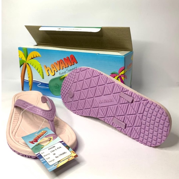 Sandal Havana Jepit Wanita Sendal Japit Rumah Wanita Terbaru Sandal Cewek Andin Hawaii Slide