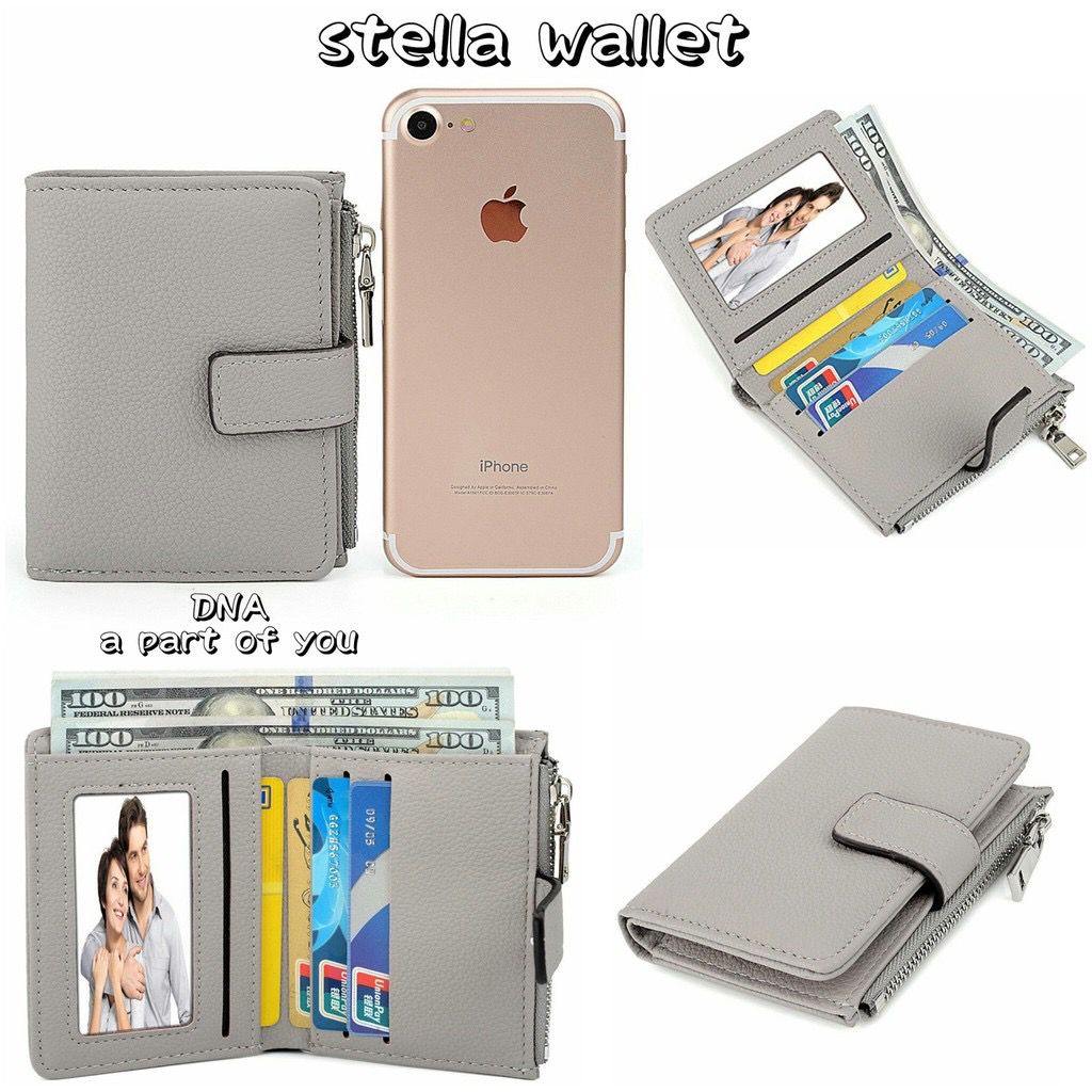 PROMO SALE 7.7 - [BARU] - DOMPET MINI STELLA WANITA - DOMPET LIPAT/RECEH WANITA | DOMPET PENDEK DAN KOIN