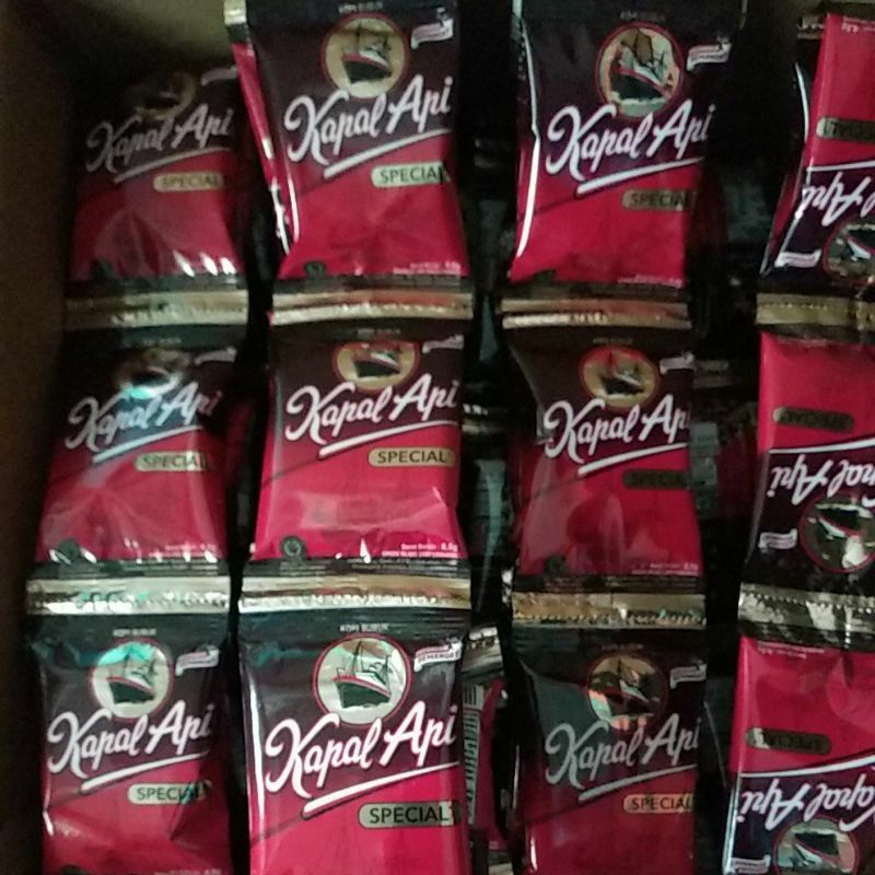 

kopi kapal api spesial 6,5 gram / kopi mini ( 1 renceng 10 sachet)