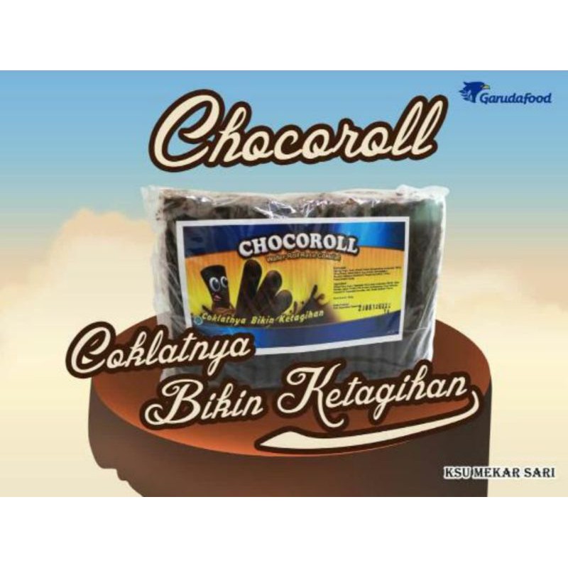 

chocoroll 800 gram full coklatnya