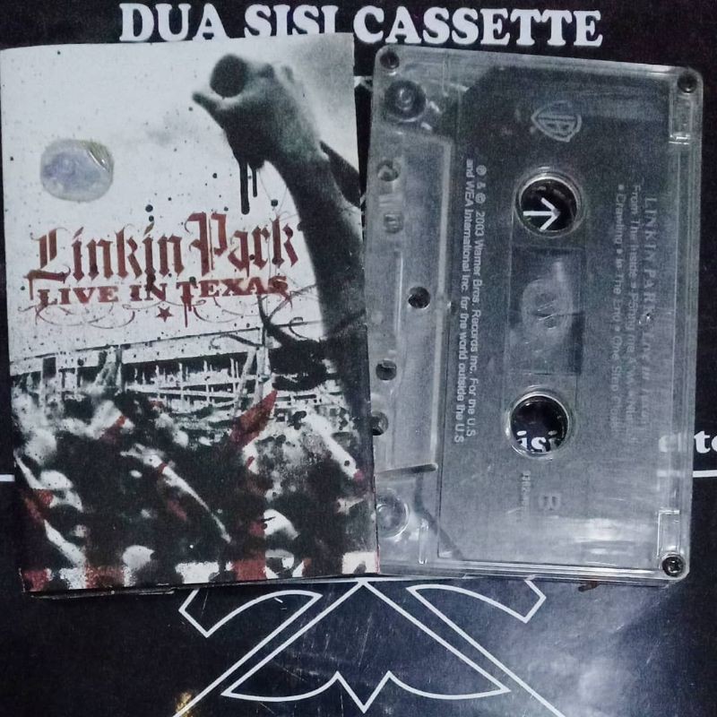 kaset linkinpark - live in texas