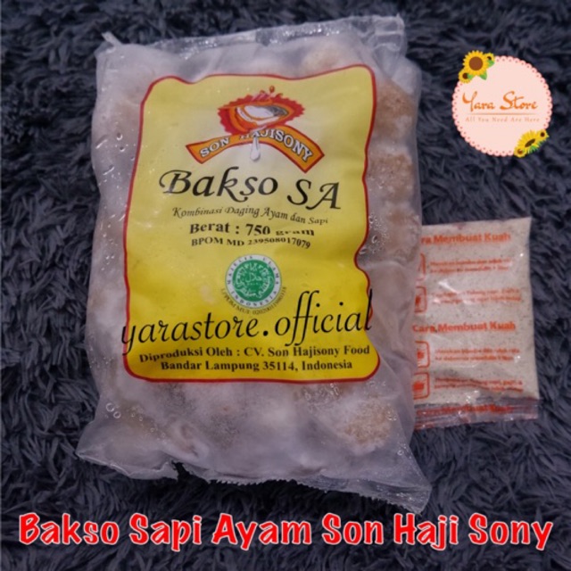 

Bakso SA (SAPI AYAM) Son Haji Sony